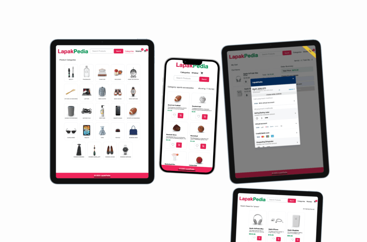 LapakPedia Simple E-Commerce